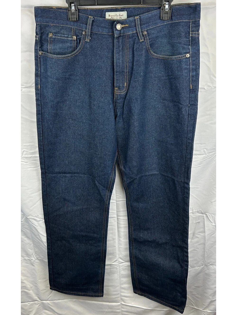 Beyond The Limit Men's Size W36/L32 Dark Wash Denim Jeans